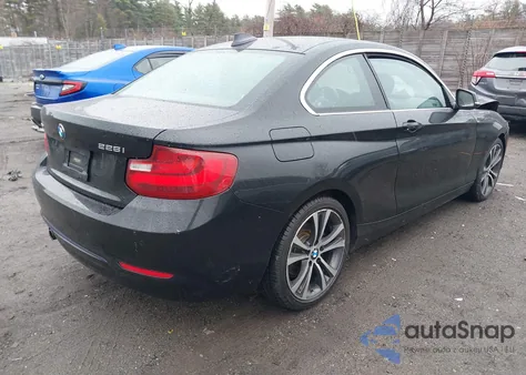 2016 BMW 228I xDrive из США, поврежденный, VIN WBA1G9C59GV726011